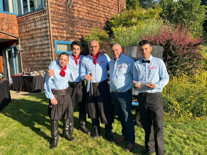 VIP Catering -2 Gauchos standing outside