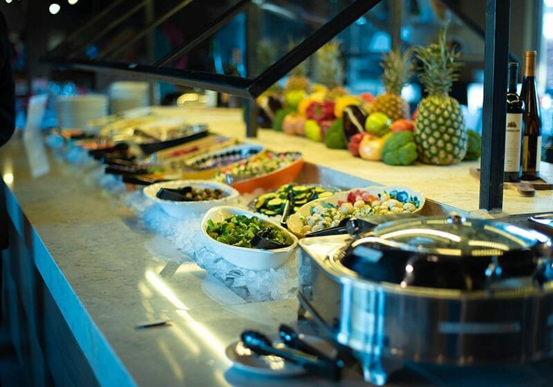 salad bar at Boiada Brazilian Grill