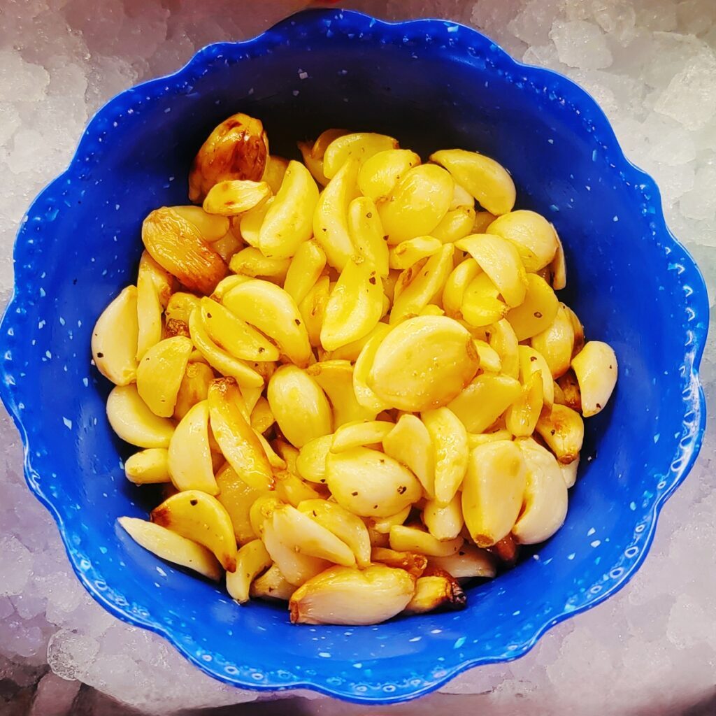 roasted garlic